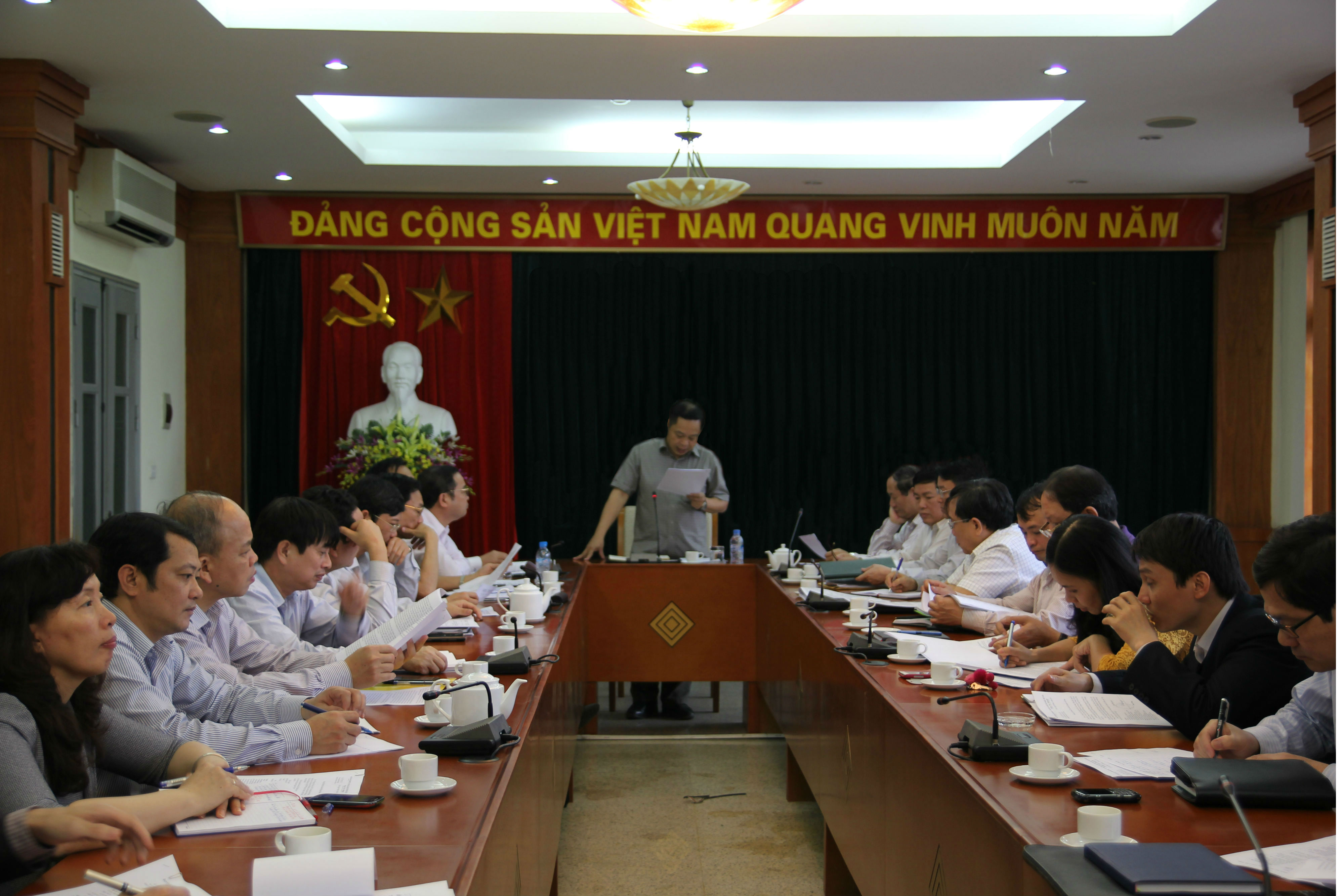 Joint Working Group holds a meeting for the United Nations Day of Vesak 2014 in Vietnam